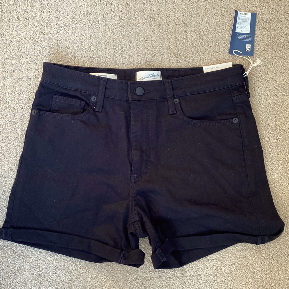 Universal Thread Black Denim Shorts